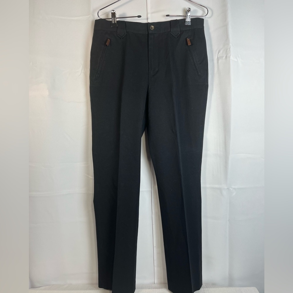 Lauren Ralph Lauren Womens Black Dress Pants Trousers Straight Leg Size 8